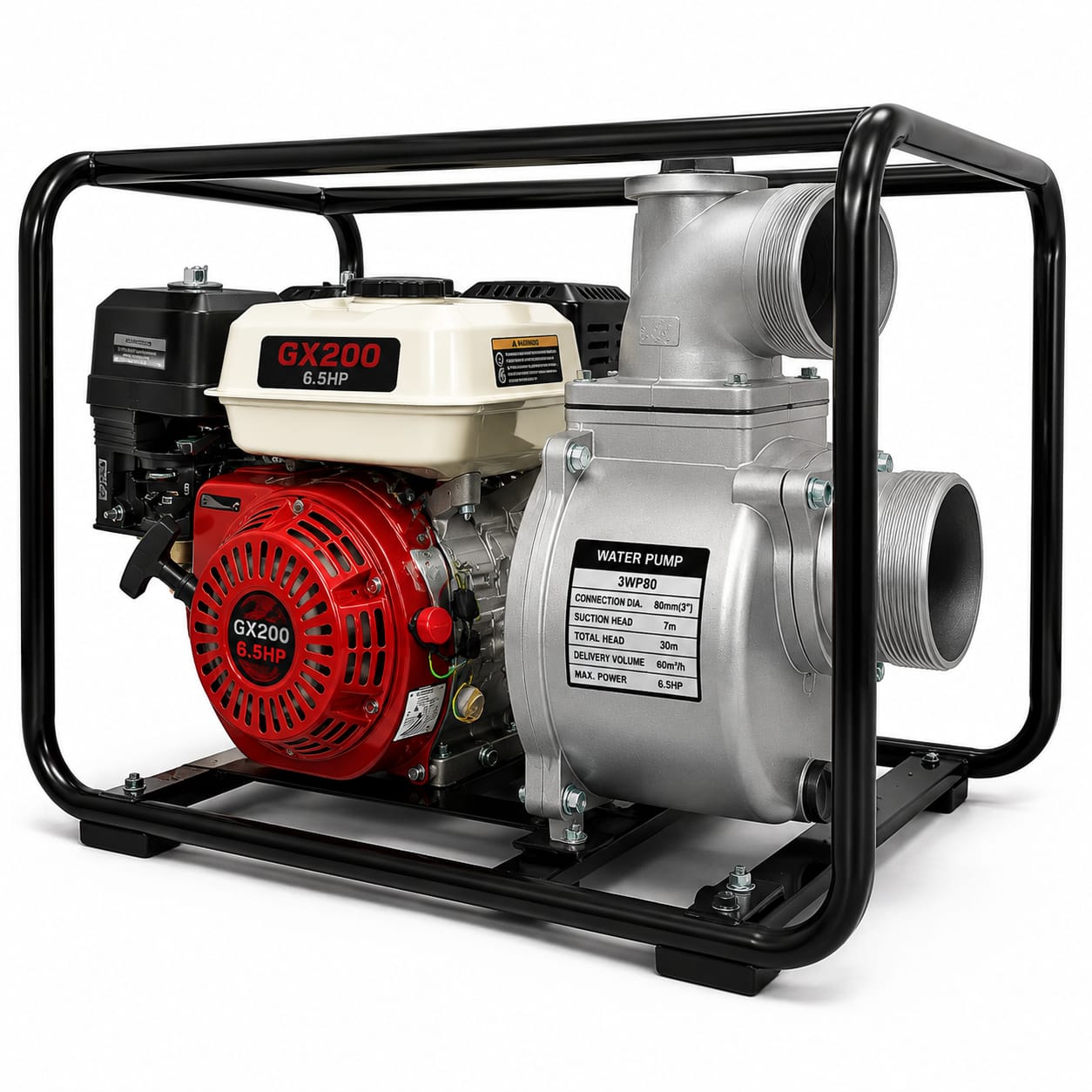 Fischer Kraft FS-5020 Benzinska pumpa za vodu 2" – 6,5 KS