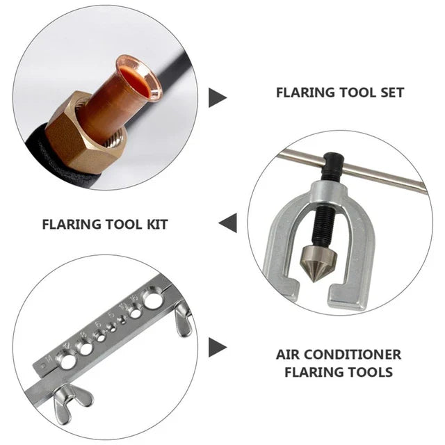 Set alata za pertlanje i proširivanje bakrenih cijevi