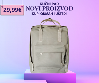 RUKSAK KLASIK BEŽ