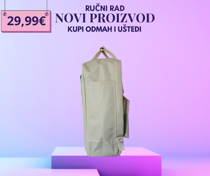 RUKSAK KLASIK BEŽ