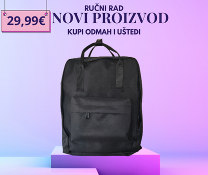 RUKSAK KLASIK CRNI